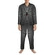 thumbnail image 3 of Balery Black Spider On Web Pijama para Hombre de Dos Piezas con Manga Larga, Conjunto de Dormir y Descanso Suave con Bolsillos-Medium, 3 of 6