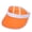 Orange, variant on Transparent Visor Hats UV-proof Sweat Absorb Outdoor Supplies Sun Protection Transparent Beach Visor Cap for P