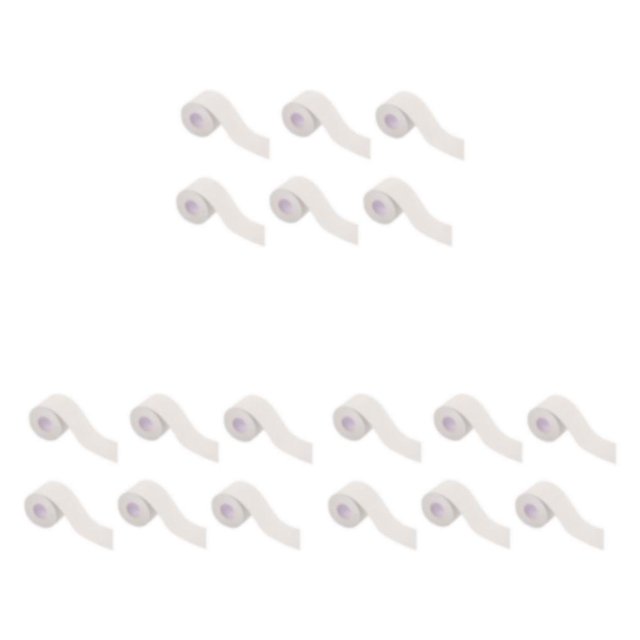 Sonducket 6 rollos de cinta de recuperación fácil de atlética para una protección eficaz de los tobillos Parche muscular blanco 3,8 cm * 5 m Type1 NO1