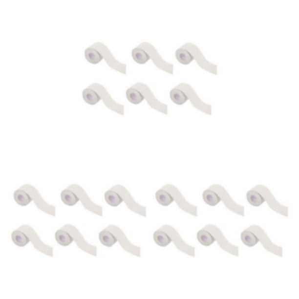 Wosthever 6 rollos de cinta de kinesiología de para una protección eficaz de los músculos tobillos parche muscular blanco 3,8 cm * 5 m Type1 NO1