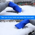 thumbnail image 6 of Ice Scraper Glove, Snow Removal Tool, Winter Accessory, Built-in Warm Mitt, for Car Windshield Cleaning, Ice Brush Shovel | Blue KTFgvq, 6 of 8