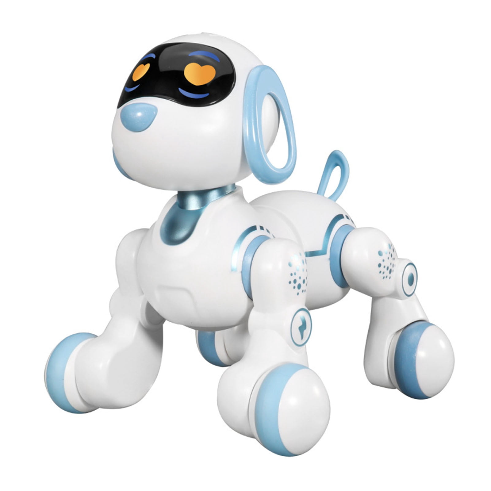 BAELLERT Remote Control Robot Dog Toy Programming Touch Interactive Electric Smart Cat 2.4GHz RC Robotic Pet Toy with LED Eyes Music Toddlers Boys Girls Gift