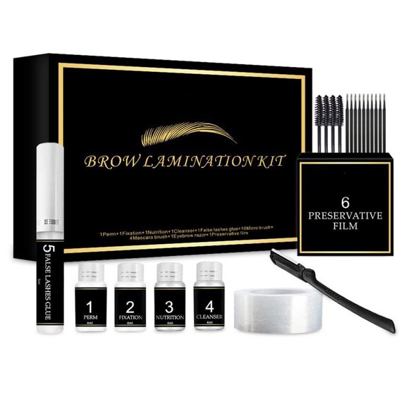 Kit de Laminación de Pestañas Y Cejas ANGGREK 3D Salón de Belleza Profesional