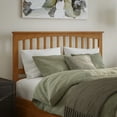 thumbnail image 5 of AFI Mission Queen Solid Wood Foundation Bed, Light Toffee, 5 of 12