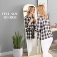 thumbnail image 4 of HOMCOM 64"x20" Full Length Mirror, Free Standing or Wall Mounted, Gold, 4 of 10