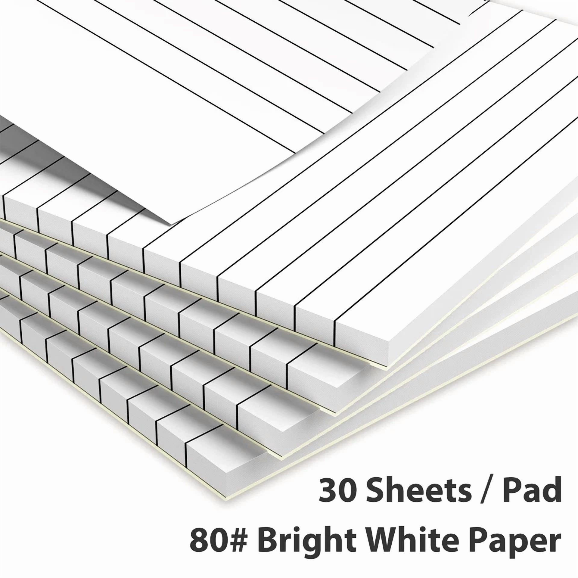 Notepad For Daily Planning And Organization Of Work – 4 X 6-Inches Lined Pape...