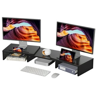 Wood Standing Desk Converters in Business Office Furniture