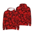 thumbnail image 6 of Bingfone Ladybugs 1 Men's Drawstring Hoodie Long Sleeve Pocket Sweatshirts-Small, 6 of 6