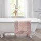 thumbnail image 5 of Juego De Alfombras De Baño De 2 Piezas De Algodón Con Volantes De Laura Ashley Blush, 5 of 5