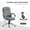 Light Grey#8, variant on Office Chairs High Back Vibration Massage Office Chair with 6 Points, Hight Adjustable Computer Desk Chair, Reclining Office Chair with Retractable Footrest and Remote, Brown,Mesh Office Chairs