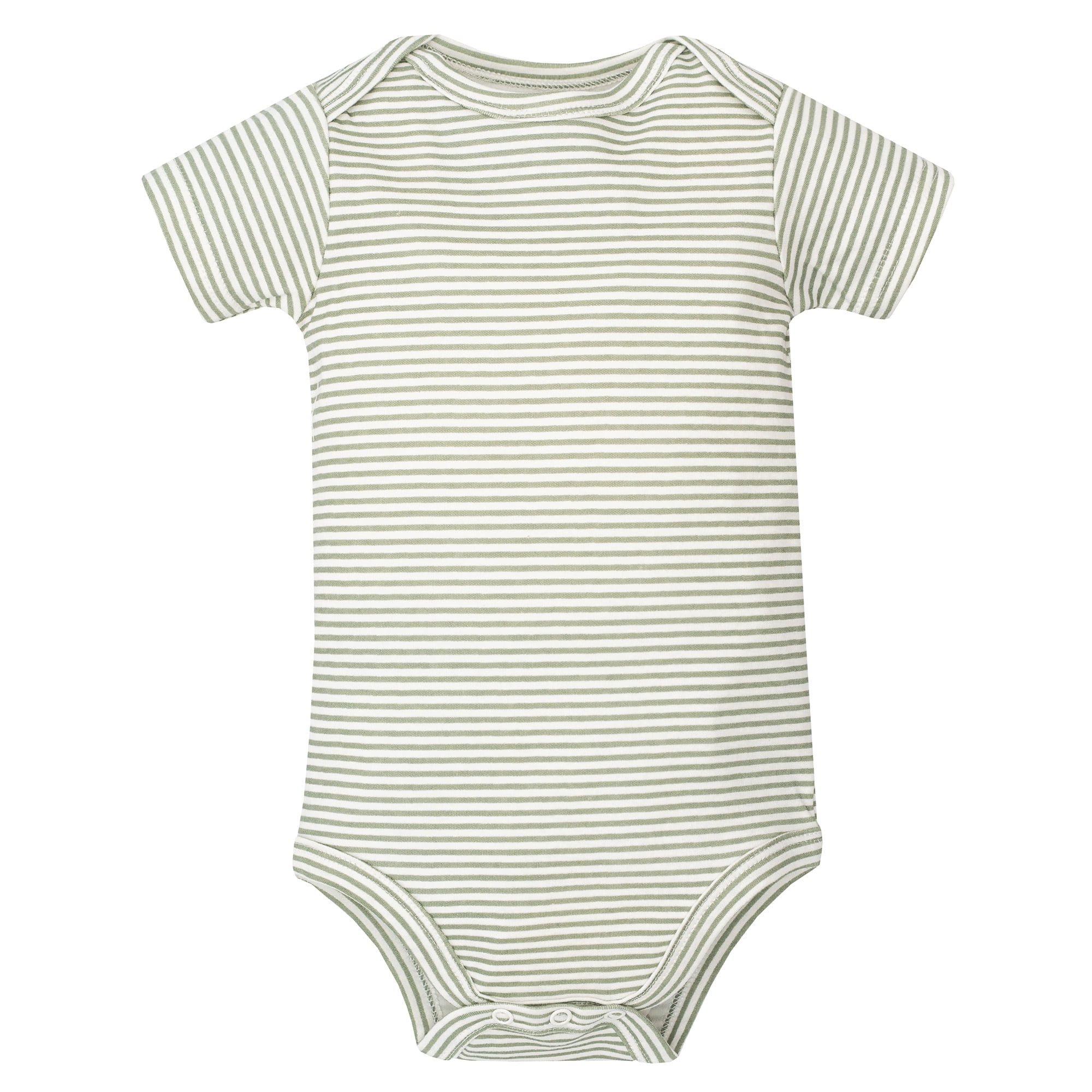 Hudson Baby Infant Cotton Bodysuits 5-Pack, Frog Pond, Preemie