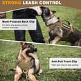 thumbnail image 4 of Chaleco para perros WINSEE Service Dog para perros grandes, color negro, 4 of 7