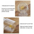 thumbnail image 3 of 3.5oz Glass Jars with Lids, Clear Glass Jars with Lid Empty Cosmetic Containers Round Airtight Glass Jar with Lids for Storing Lotions, Powders, and Ointments, 3 of 8