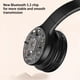 thumbnail image 4 of Auriculares para juegos, Sonido envolvente, Cancelación de ruido, Bluetooth, Bajo profundo, Deportes/Música/Juegos, Ranura para tarjeta, Negro, 4 of 8