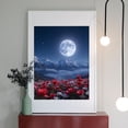 thumbnail image 2 of Diamond Art Kit for Adults, Moonlit Mountain Flower Scene Diamond Painting for Adults Beginners, DIY Diamond Art Painting Kits, 5D Diamond Painting Crafts for Home Decor 12x16 Frameless, 2 of 7