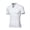 White, variant on WREESH Men's Fashion Stand Collar T-Shirt Solid Color Short Sleeve Turn-Down Neckline Pullover Tops Black