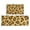 Yellow And Brown, variant on Yellow and Black Of Leopard Print Kitchen Rugs Sets Of 2,Anti Fatigue Kitchen Mat Rugs Non Slip Washable,Decorative Kitchen Floor Mats for Kitchen,Sink,Laundry,17"x30" 17"x47"