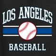 thumbnail image 6 of Wild Bobby City of Los Angeles LA Baseball Fantasy Fan Sports Men's Tank Top, Black, Small, 6 of 6