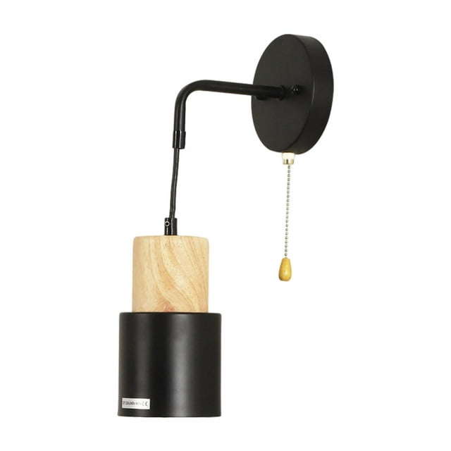 Aplique de pared Lámpara de pared pequeña Sin fuente de luz incluida Lámpara de noche Lámpara de pasillo de un solo cabezal Lámpara de pared montada