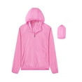 thumbnail image 4 of Lumento Men Basic Windbreaker Jacket Casual Long Sleeve Hooded Shirt Outdoor Active Wear Tops Blouses with Pockets, 4 of 4