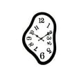 thumbnail image 2 of Reloj de pared derretido, reloj colgante, regalo decorativo, moderno, para baño, silencioso, para aula, inauguración de la casa, familia y amigos. 35 cm x 277 cm, 2 of 8