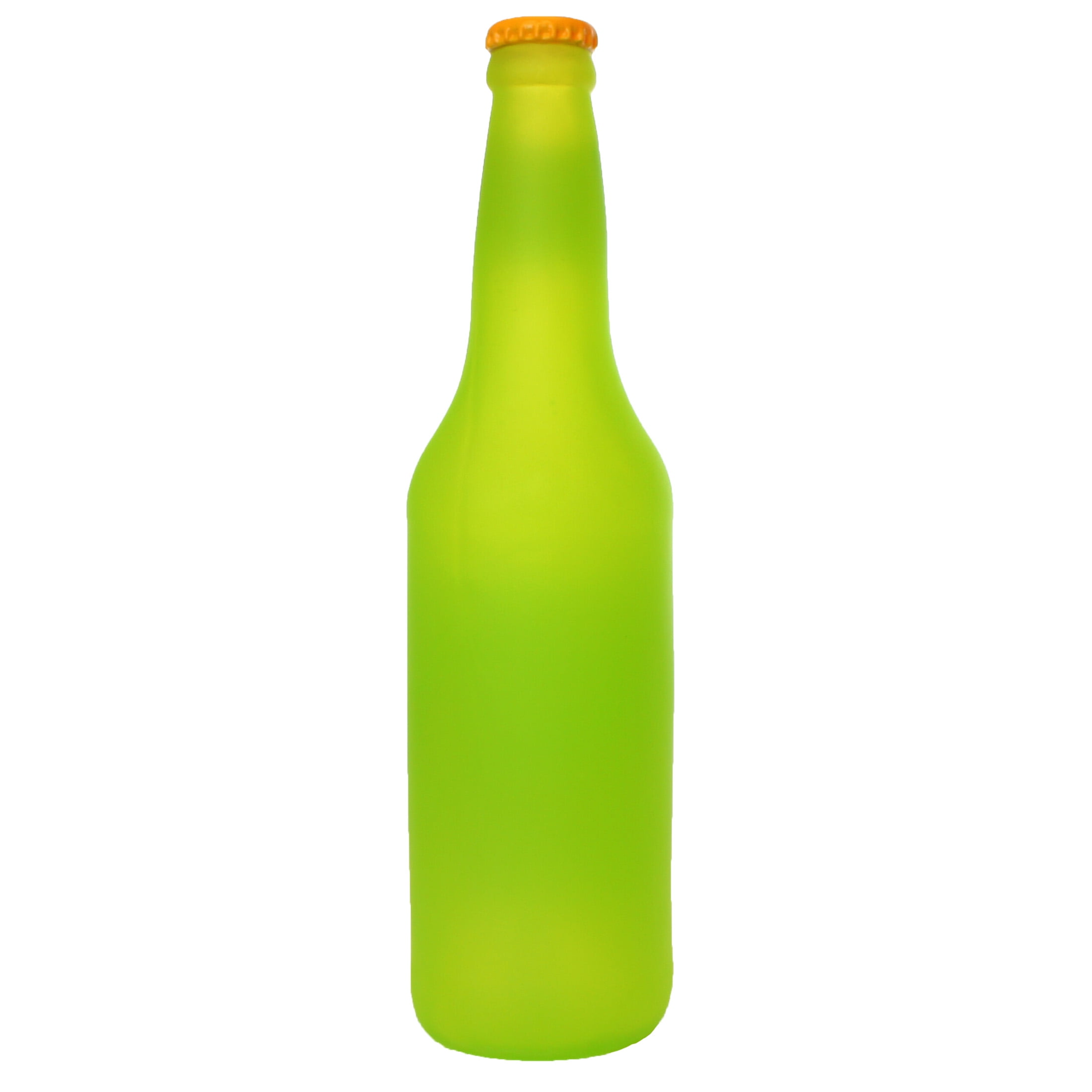 Silly Squeakers Beer Bottle Mountain Drool Squeaky Durable Vinyl 2-Pack Dog Toy