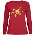 thumbnail image 1 of Halloween Boy Genius Womens Long Sleeve T Shirt, 1 of 1