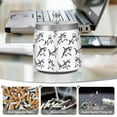 thumbnail image 5 of WOBOGO Sketch Shark Ashtray with Lid Stainless Steel Smokeless Odorless Windproof for Home Bedroom Office Desk Patio Outdoor Balcony, 5 of 7