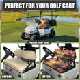 thumbnail image 4 of Uorisanigo Golf Cart Seat Cover Sets Anti-Hot Golf Cart Seat Covers Club Car Summer Sunset Palm Tree Easy to Install Golf Cart Seats Universal Club Car and More 2-Seater Golf Carts, 4 of 7