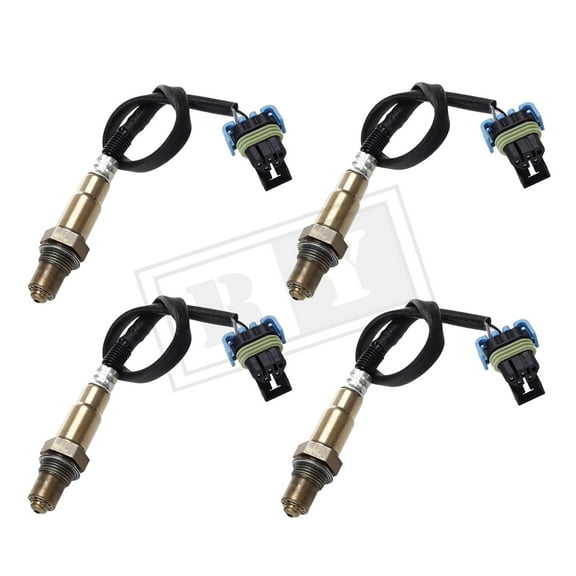 Ruiya 2 Pcs Upstream   2 Pcs Downstream  For 2010 Buick LaCrosse 3.0L 3.6L O2 Oxygen Sensor