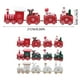 thumbnail image 3 of Liquidación de almacén Decoración navideña Casa Ofertas Interior para decoraciones navideñas Hogar Habitación Fiesta Invierno Interior Exterior Decoraciones navideñas Tren de madera navideño Regalos, 3 of 8