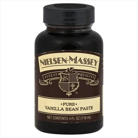 6 Pack: Nielsen Massey Madagascar Bourbon Pure Vanilla Bean Paste, 4 Ounce: Gourmet Sauces