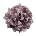 thumbnail image 4 of Broche de flores, broche de camelia de satén, broche de flores, broche de solapa para el cabello morado claro, 4 of 9