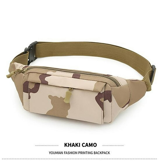 Skegnu Crossbody Bags Fashion Waist Bag Men's And Women's Casual Large Capacity Messenger Bag Men's Mobile Phone Waist Bag on Clearance