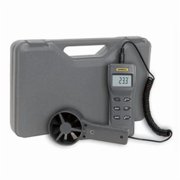 Digital All-in-one Air Flow Meter With Cfm- Btu- Temp-humidity- Dp- Fpm- Mph- Kph- Mps- Knots And Wet Bulb