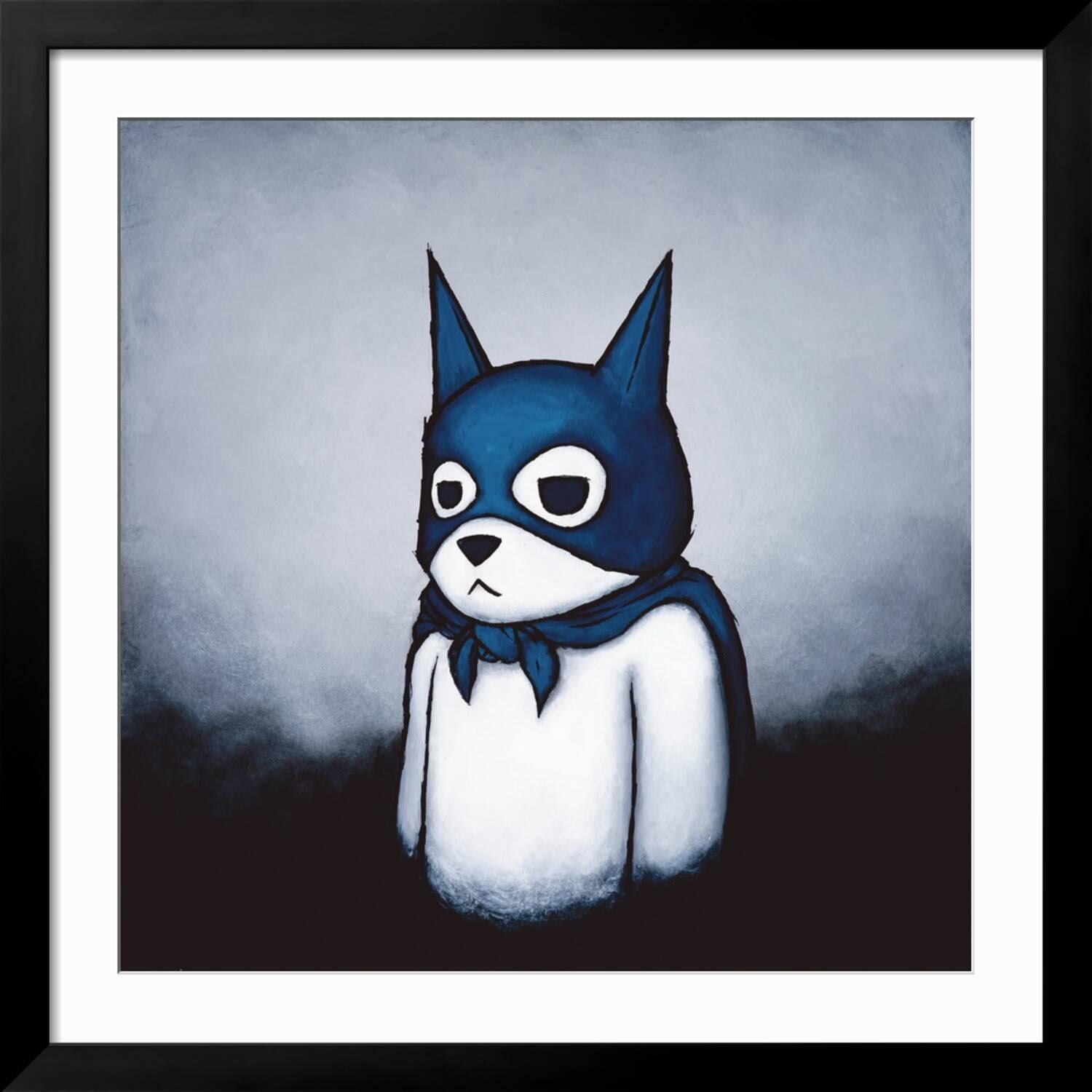 Art.com Bat Bear Art Print by Luke Chueh, 30