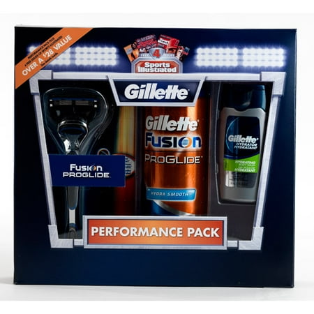 Gillette Fusion Proglide Performance Pack with Bonus "Sports Illustrated" Subscription (Value Saving $24)