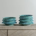 thumbnail image 3 of Uttermost ZigZag Blue Green Bowls Set of 2, 3 of 4