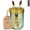 Gold, variant on Green Mason Jar Toothbrush Holders, Toothpaste Organizer, Black | Farmhouse Glass Electric Tooth Brush Holder for Bathroom Countertop, Removable 304 Stainless Steel Lid, Rustic Vintage Decor