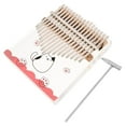 thumbnail image 1 of ELAYARD Beginner Friendly Transparent Thumb Piano Kalimba with Seventeen Keys and Assorted Colors, 1 of 6