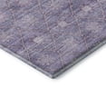 thumbnail image 3 of Addison Rugs Mayfield Premium Machine Washable Transitional Lattice Purple Rectangle Rug, 3' x 5', 3 of 7