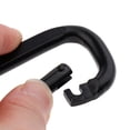 thumbnail image 3 of Steel Carabiner D Shaped Keychain Buckle for Fishing Swing Strap, 3 of 7