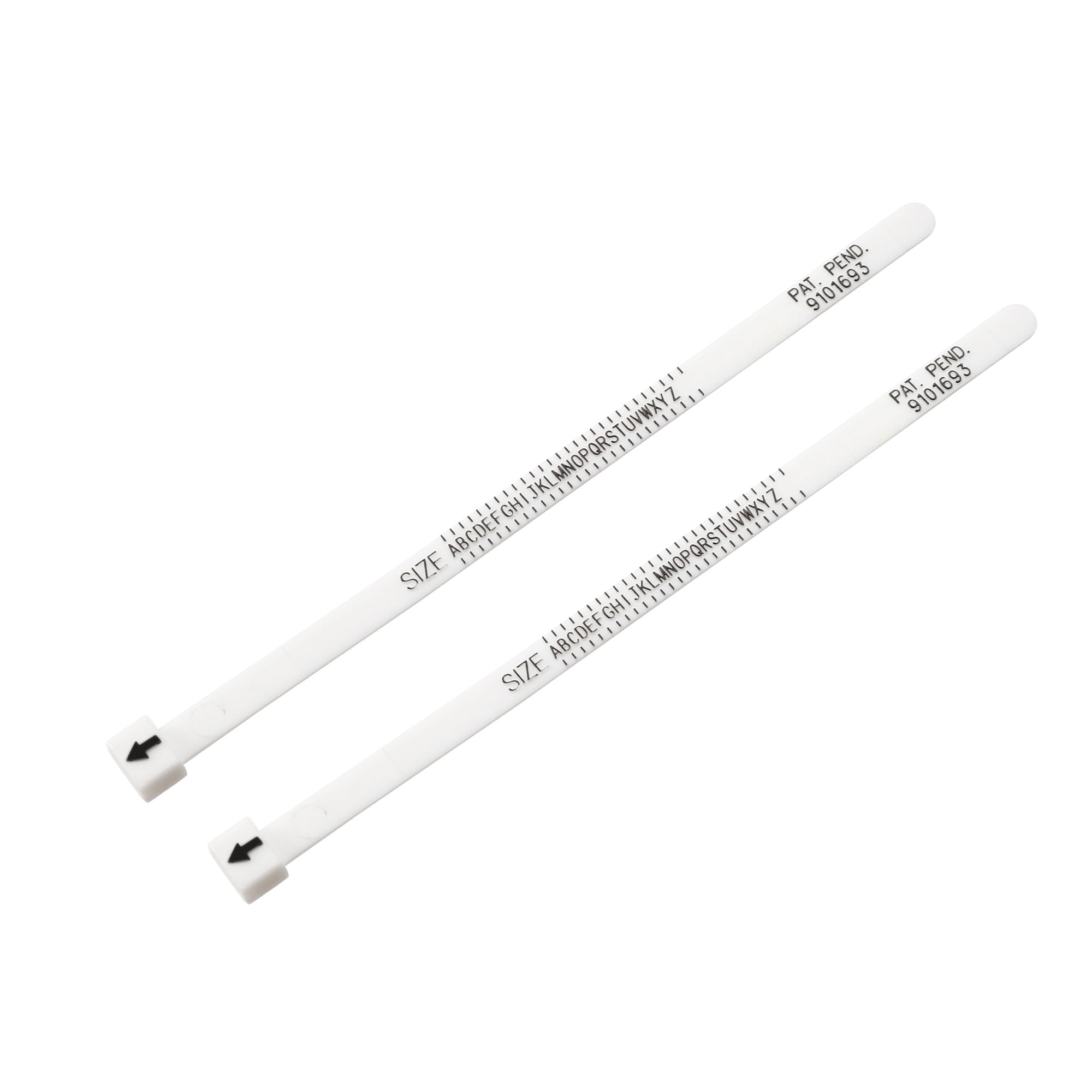 ring sizer ruler pu finger gauge uk sizes a z adjustable