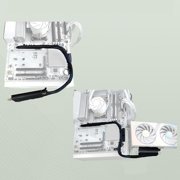 YongCo PCIe 5.0 X16 Angle Graphics Card Risers Braide Shield Extension Cable Right Exit