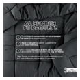thumbnail image 3 of Set Edredón King Size Xl + Funda De Almohada + Sábanas 7 Pzas Real Textil Grafito - Café Claro, 3 of 8