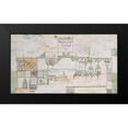 thumbnail image 2 of Klee, Paul 14x10 Black Modern Framed Museum Art Print Titled - Great Hall for Singers, 2 of 5