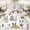 Easter 01, variant on Erosebridal Cute Rabbit Bunnies Bedding Comforter Set for Girls, Happy Easter Theme Full Bedding Set, Pink Reversible, 7-Piece