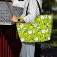 thumbnail image 7 of Daiia Green Apple Beach Travel Bag - Water-Resistant Beach Bag, Lightweight Tote with 7 Pockets for Women and Men - Gym,Pool,Camping,Reusable Grocery Bag, 7 of 7