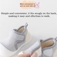 thumbnail image 5 of CPNG Toddler Baby Girls and Boys Walking Shoes First Walker Sneakers Fleece Lined Comfortable Non-Slip Soft Sole Stylih Casual Floor Shoes, 5 of 9