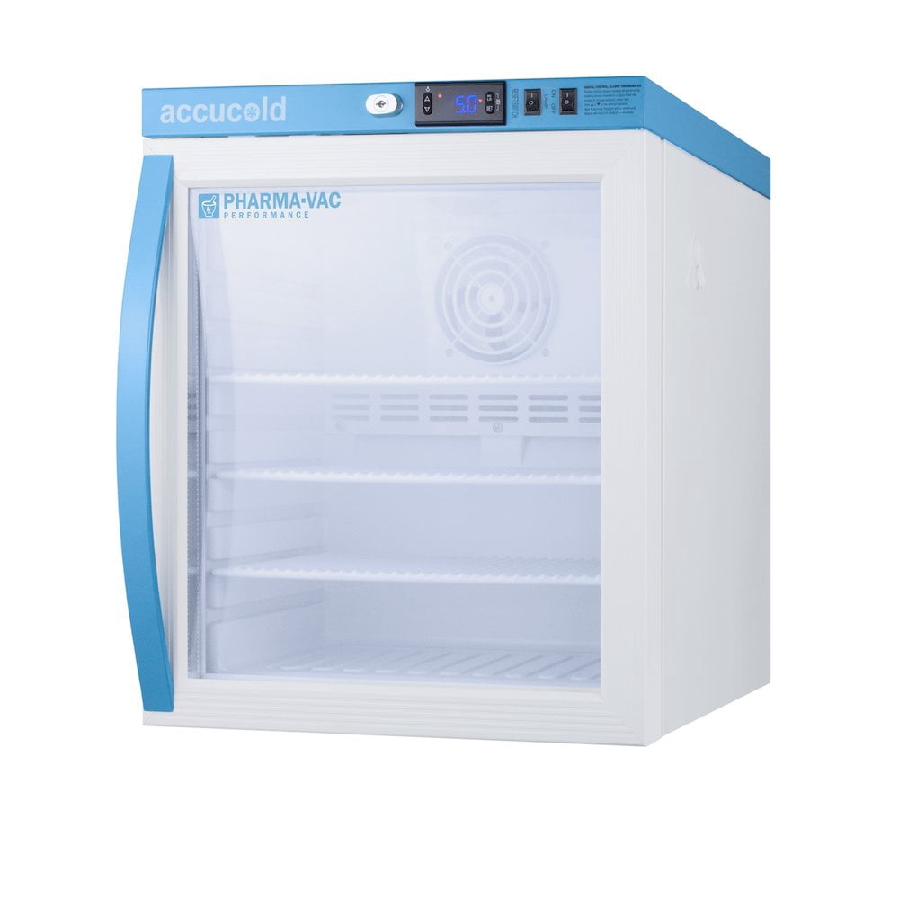 Accucold 1 Cu.Ft. Compact Vaccine Refrigerator with Antimicrobial Handle